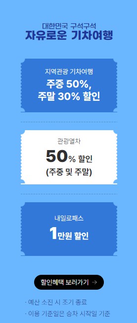 철도할인프로모션