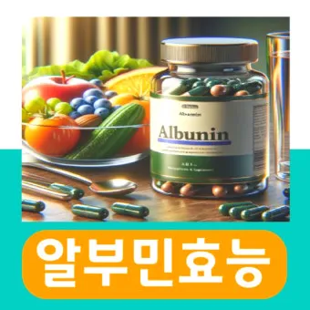 알부민 영양제 효능 알아보기 복용법 부작용_6