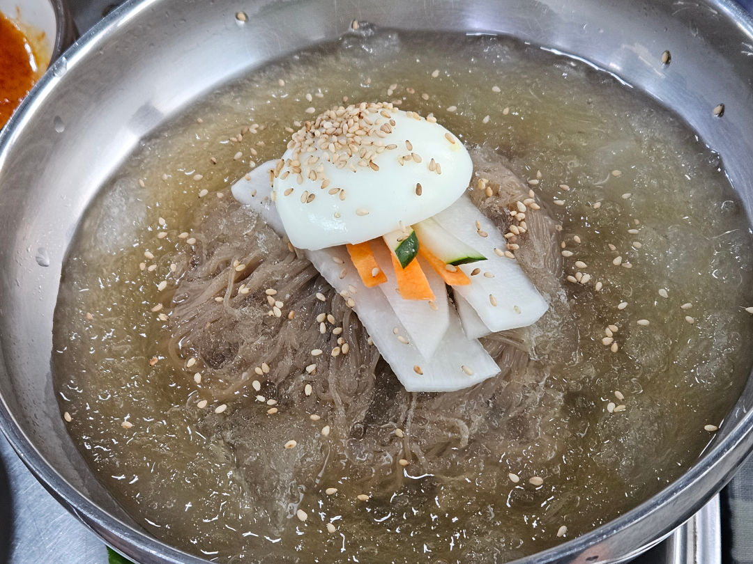 명리동 식당 냉면