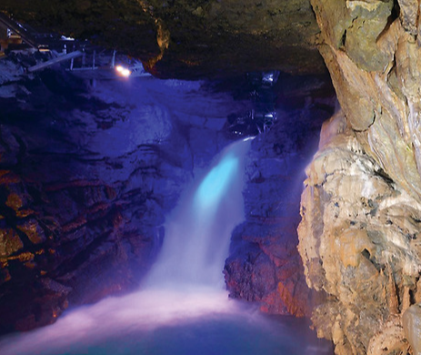 대금굴 비룡폭포