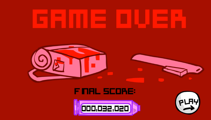 아빠와나-군인편-플래시게임-종료-화면