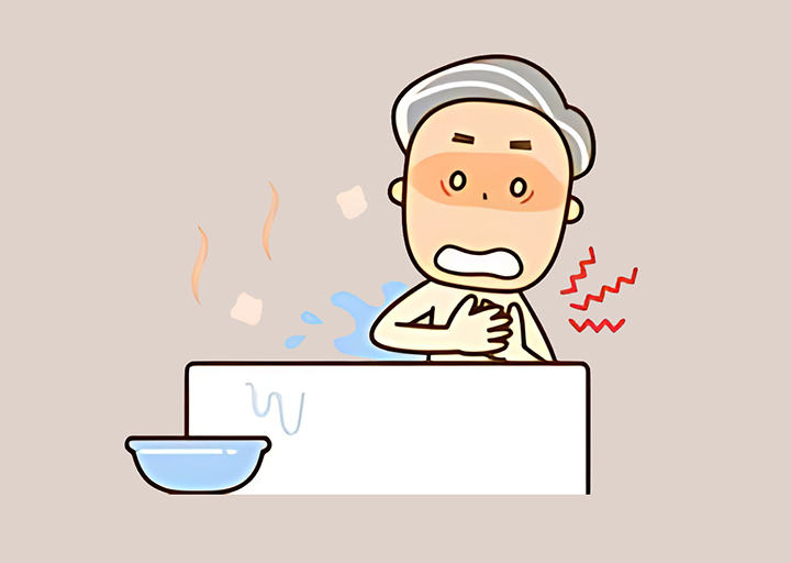 갑작스러운-가슴-통증이-온-남성