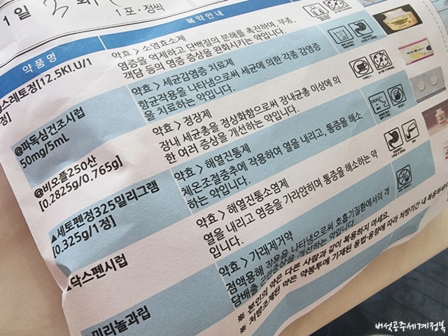 코로나 양성 확진 판정 약 처방