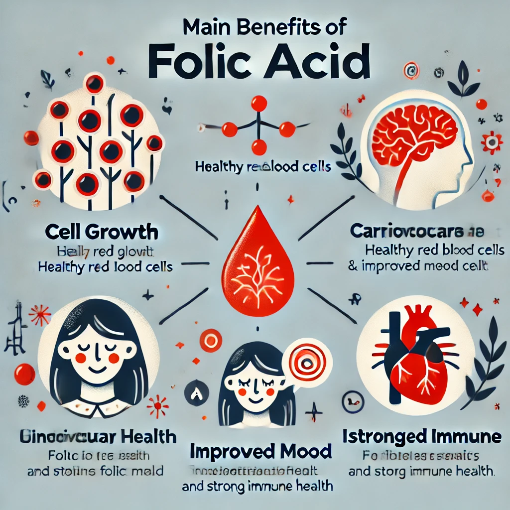 엽산의 주요 효능
