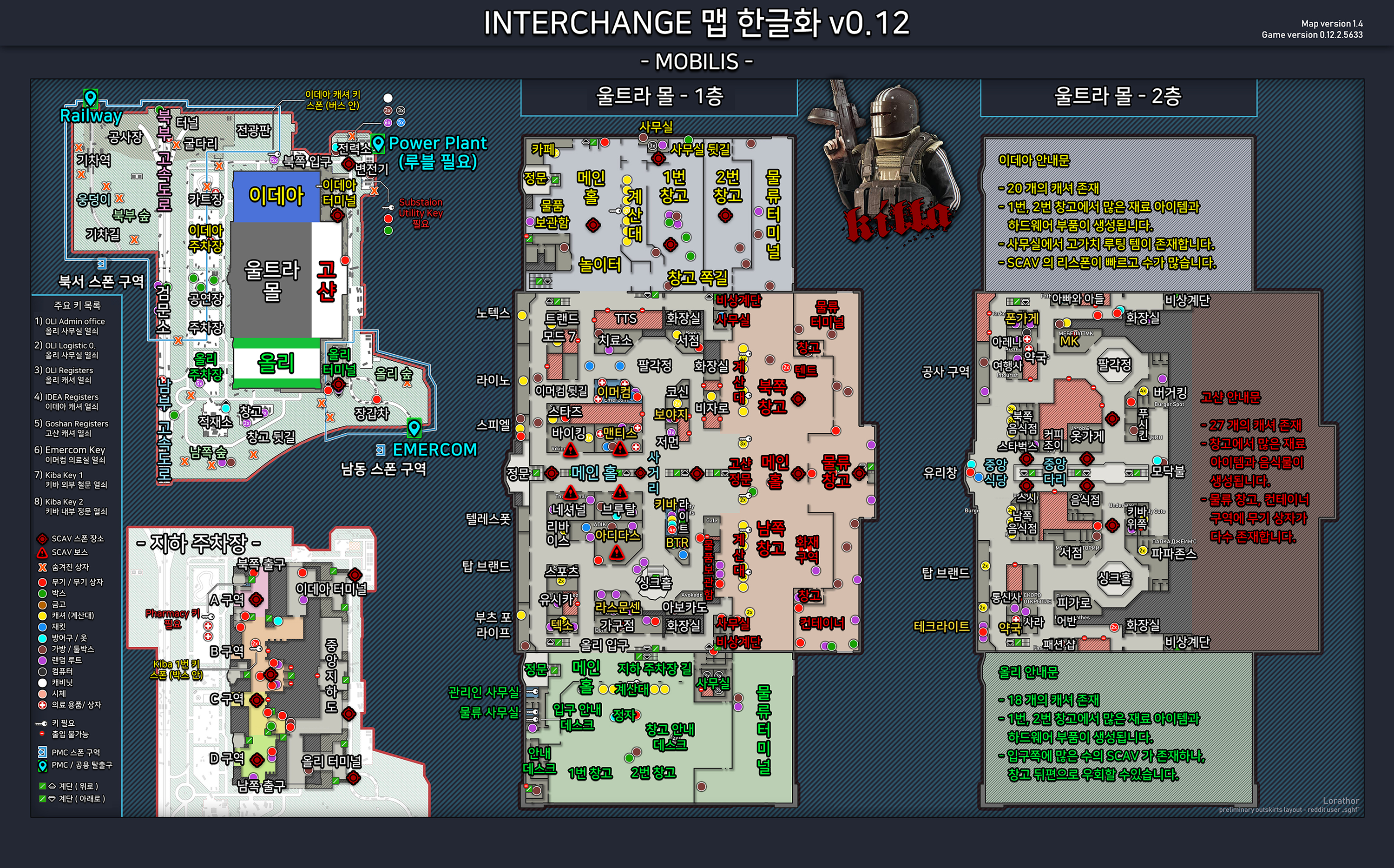 인터체인지 지도