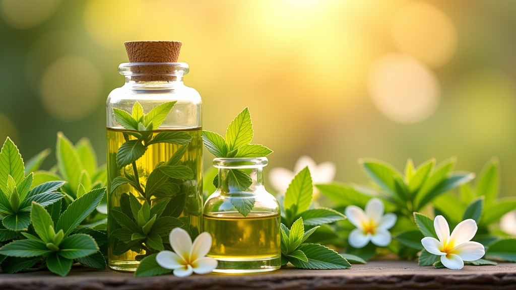 천연 멜리사 에센셜 오일