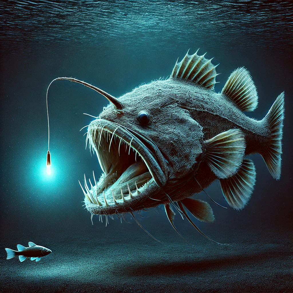 심해어인 앵글러피쉬