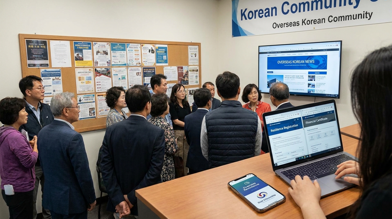 재외국민 비대면 행정 인증 허브 도입 및 복수국적 허용 연령 법안 소식