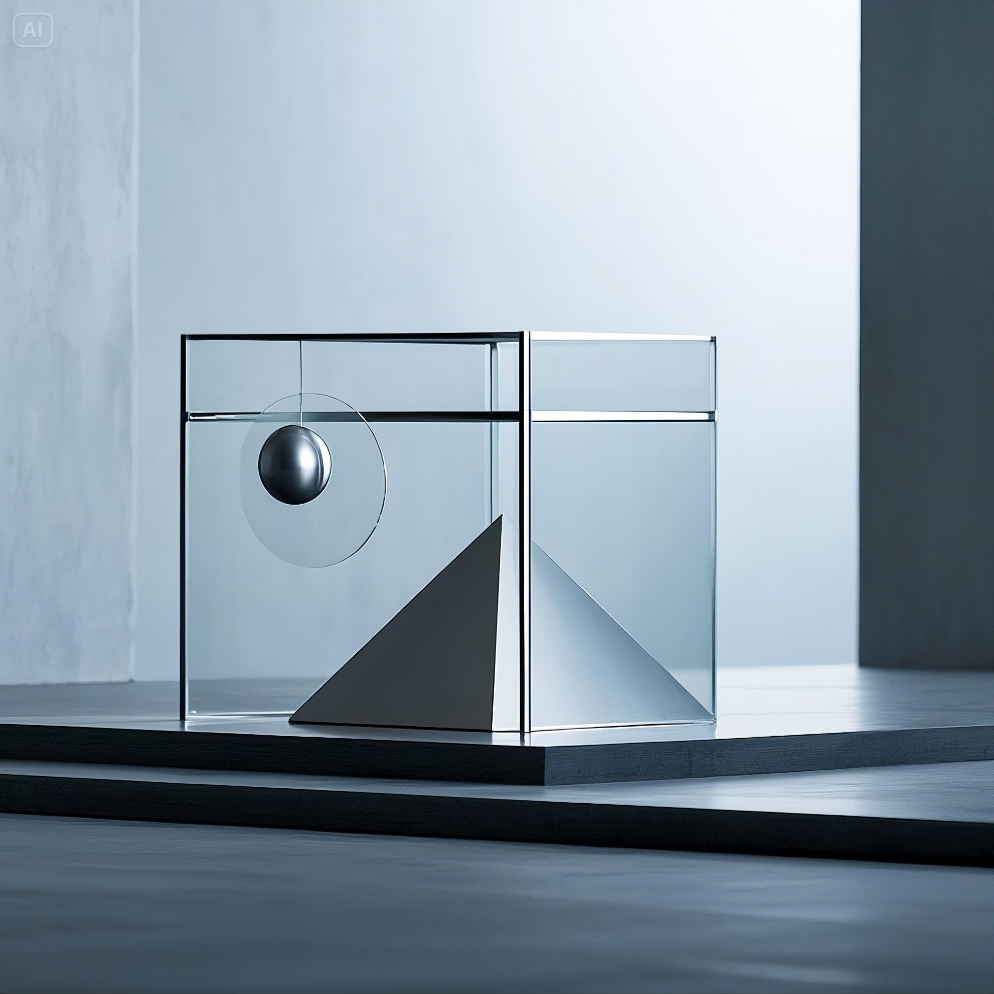 새로운 패러다임을 가져야 하는 이유 관련 동그라미 세모 네모 도형을 합쳐서 만든 모형을 보고 많은 패러다임의 생각을 할 수 있는 사진