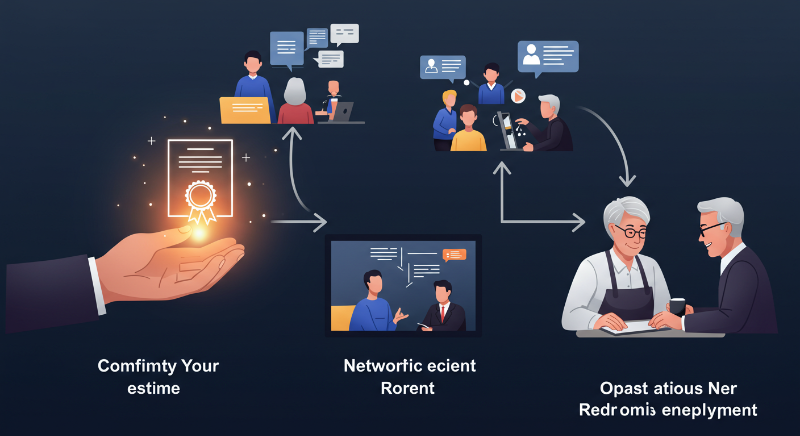 적극적인 취업 지원 서비스 활용