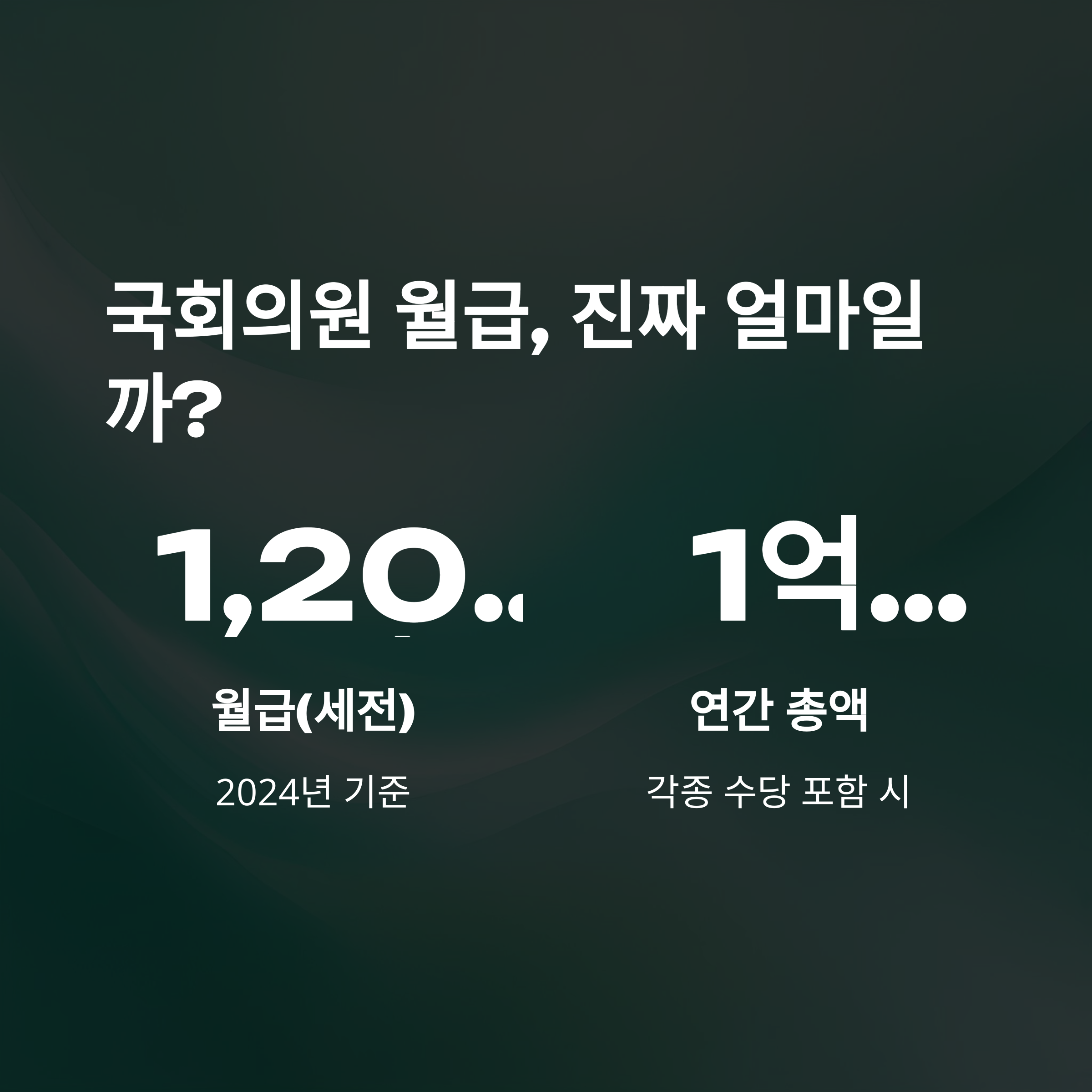 국회의원 월급 실수령액부터 인상 논란·삭감 청원까지, 1억설 진실과 보좌관 월급까지 완전정리