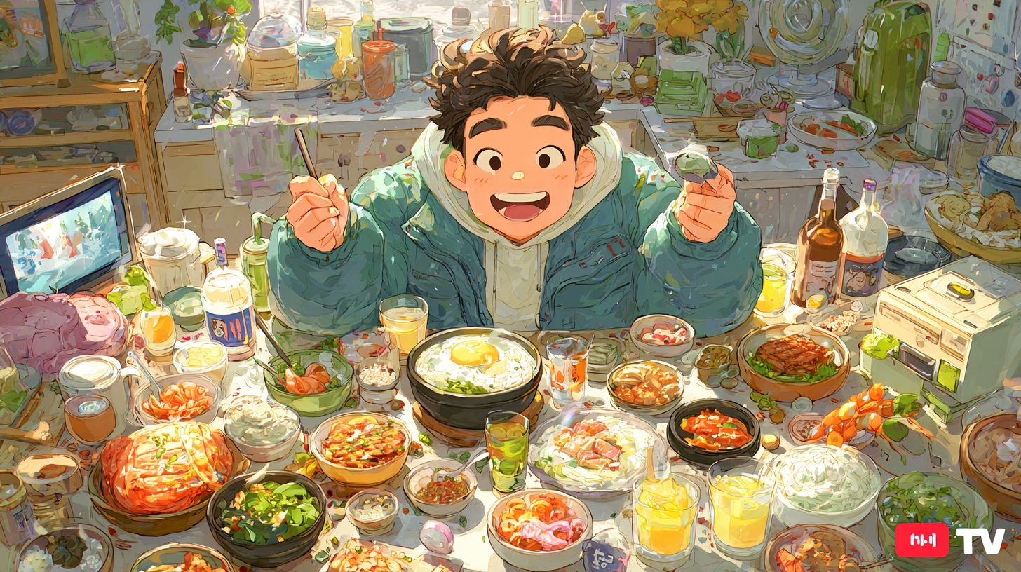 유튜버 복돼지TV 상징 사진