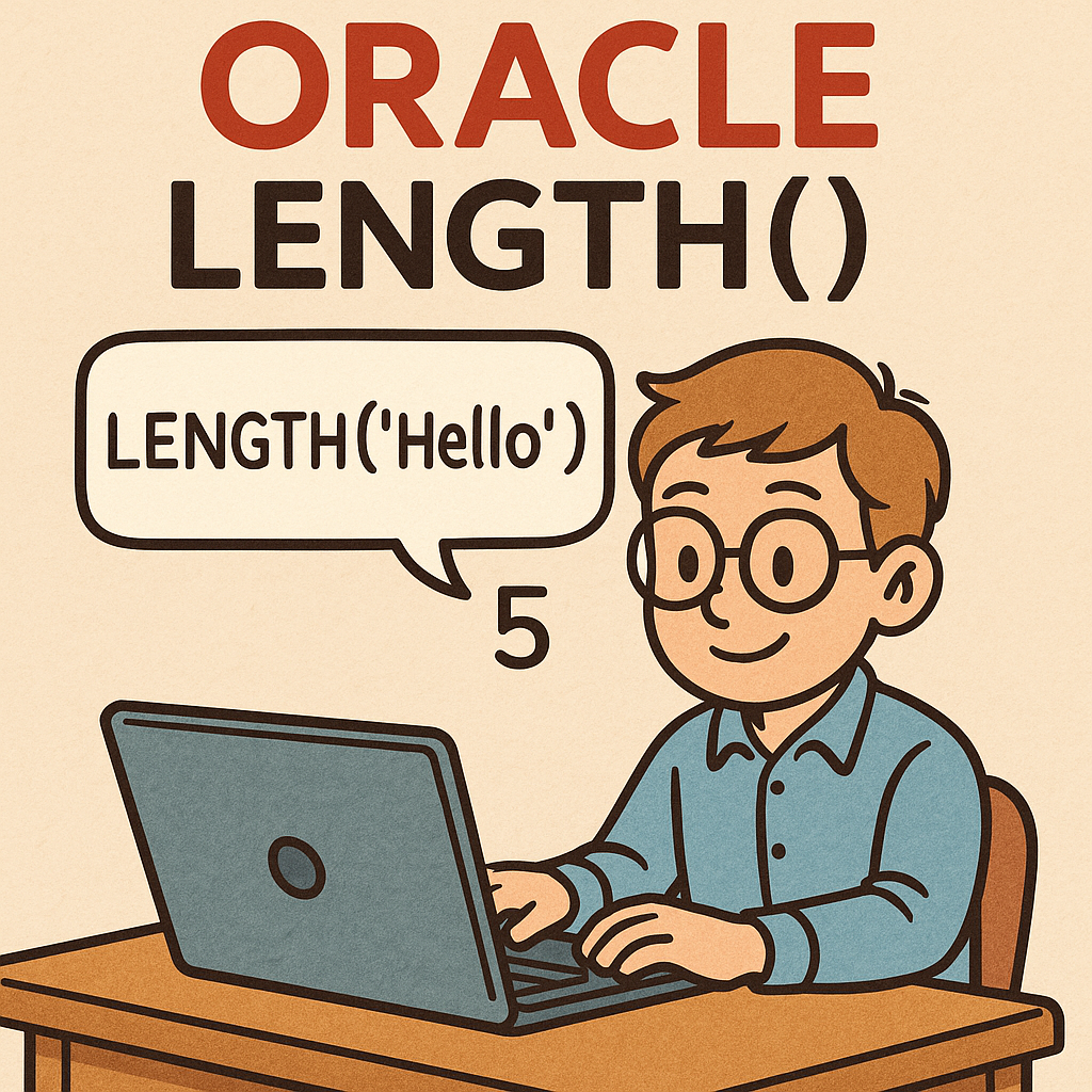 오라클 LENGTH()로 문자열 길이 계산하기: 기본부터 고급까지