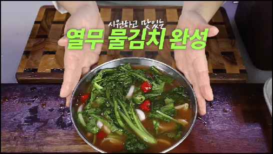 열무 물김치