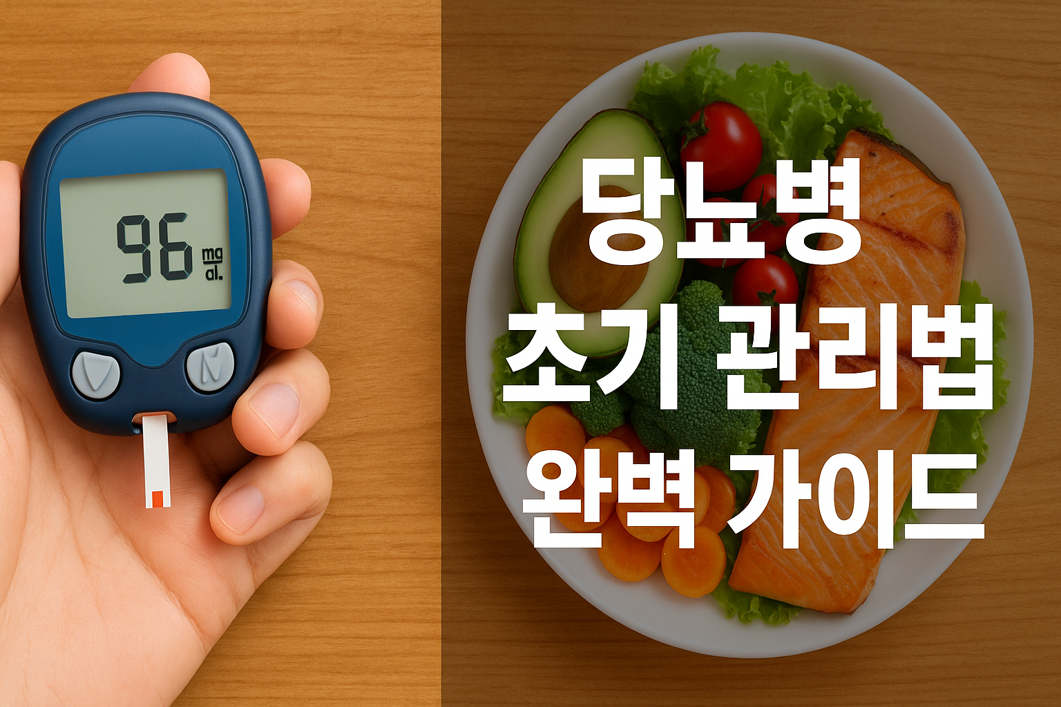 당뇨병 초기 관리법 완벽 가이드