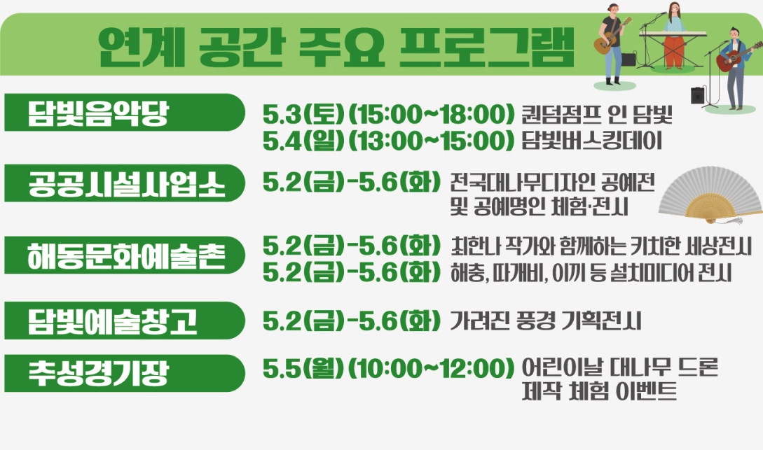 담양 대나무축제 가수, 담양 대나무축제 기본정보, 담양 대나무축제 초대가수, 2025 담양 대나무 축제
