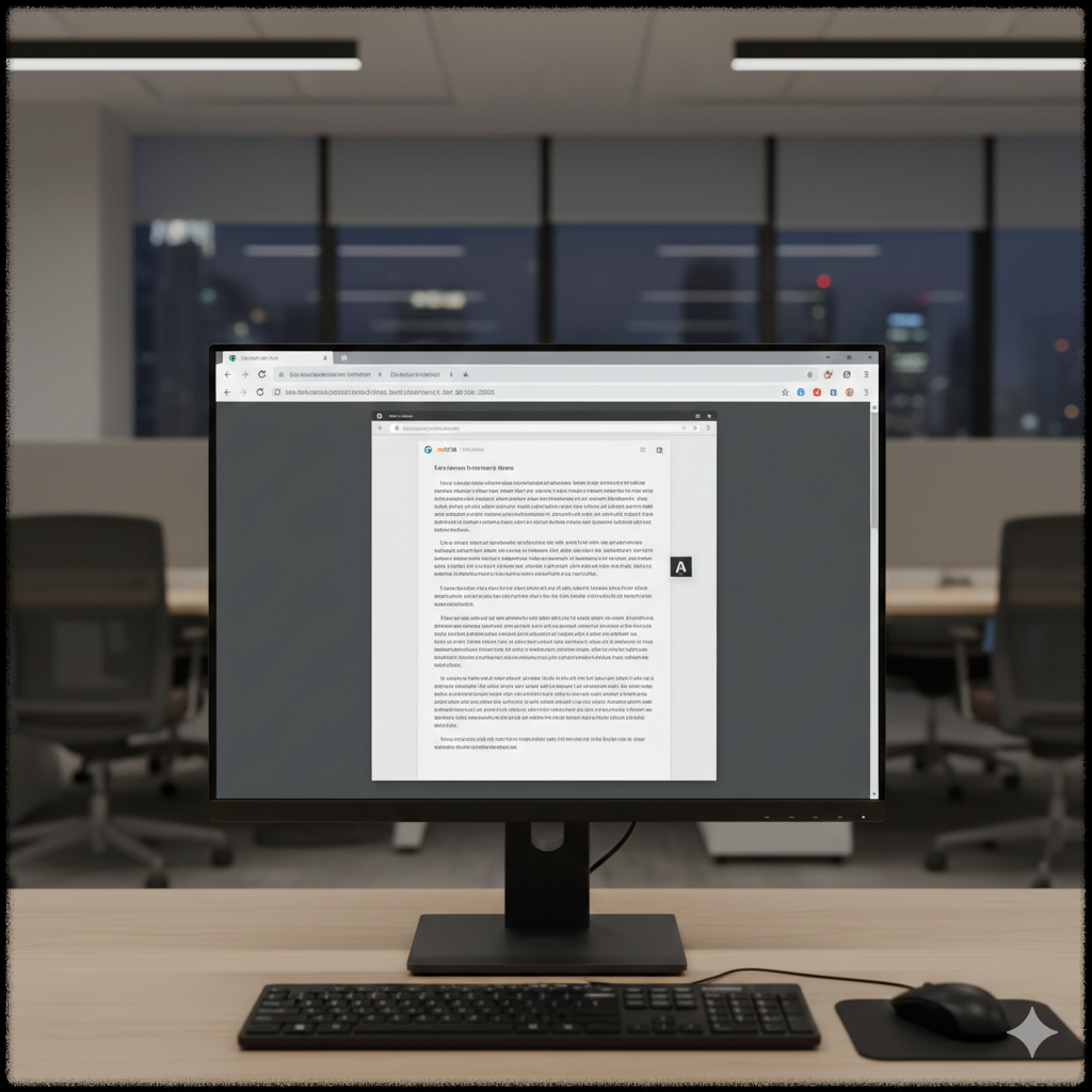 웹 브라우저에서 PDF 파일이 자동으로 열리는 문제 상황