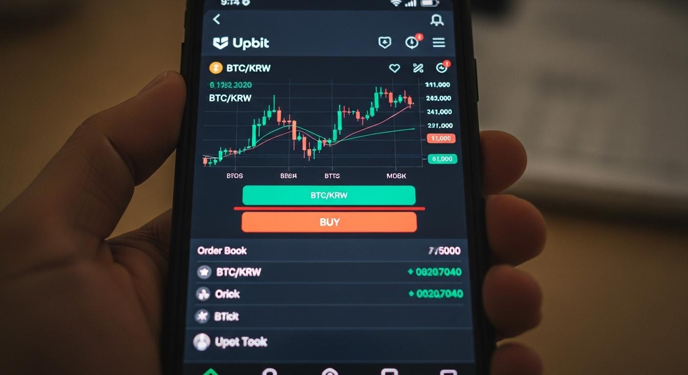 업비트 btc 사는법