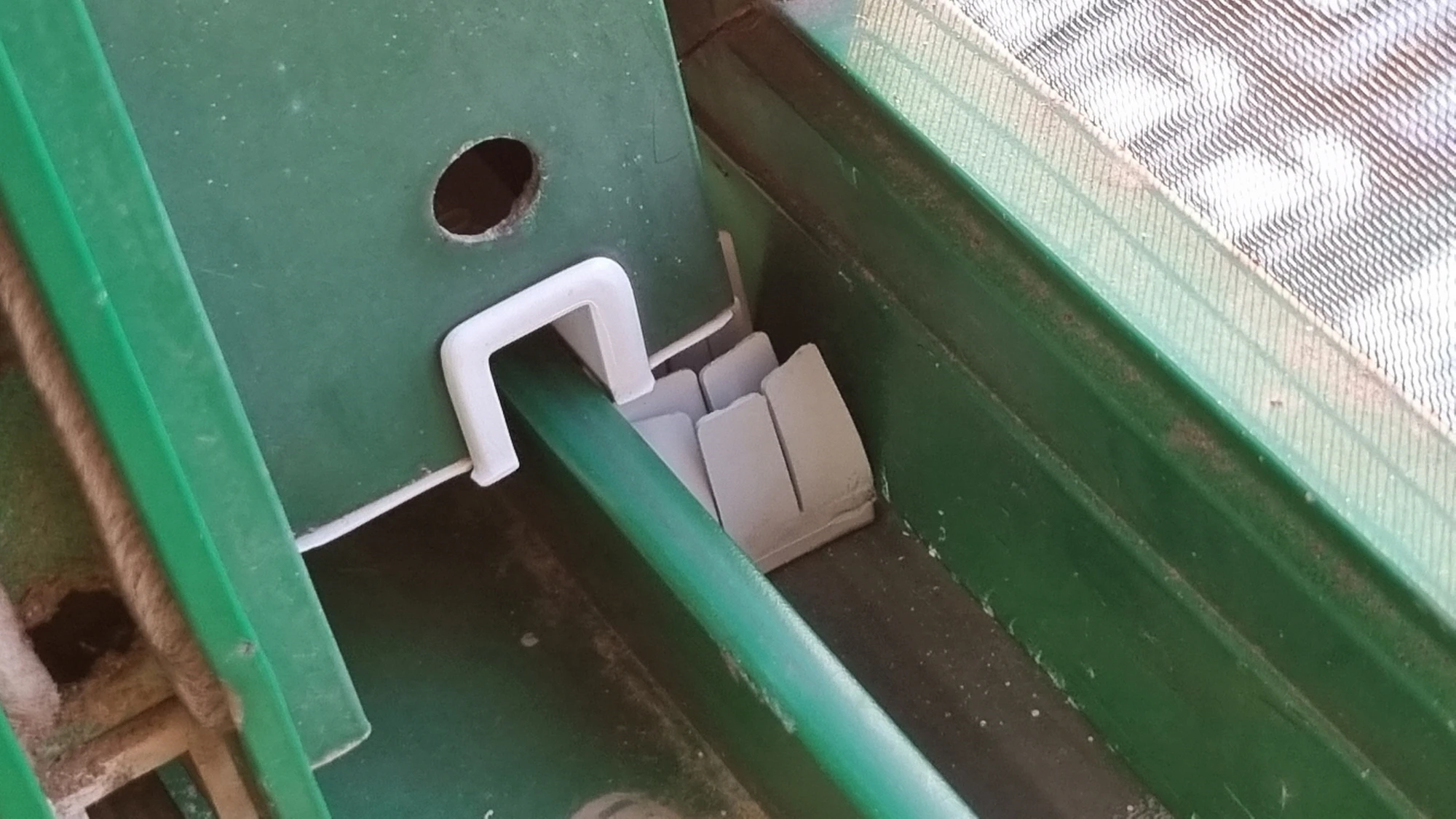 풍지판 사용 모습