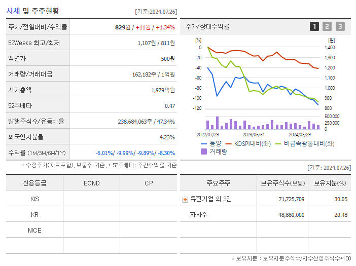동양_기업개요