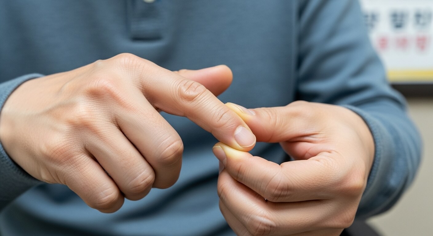 손가락 마디 통증