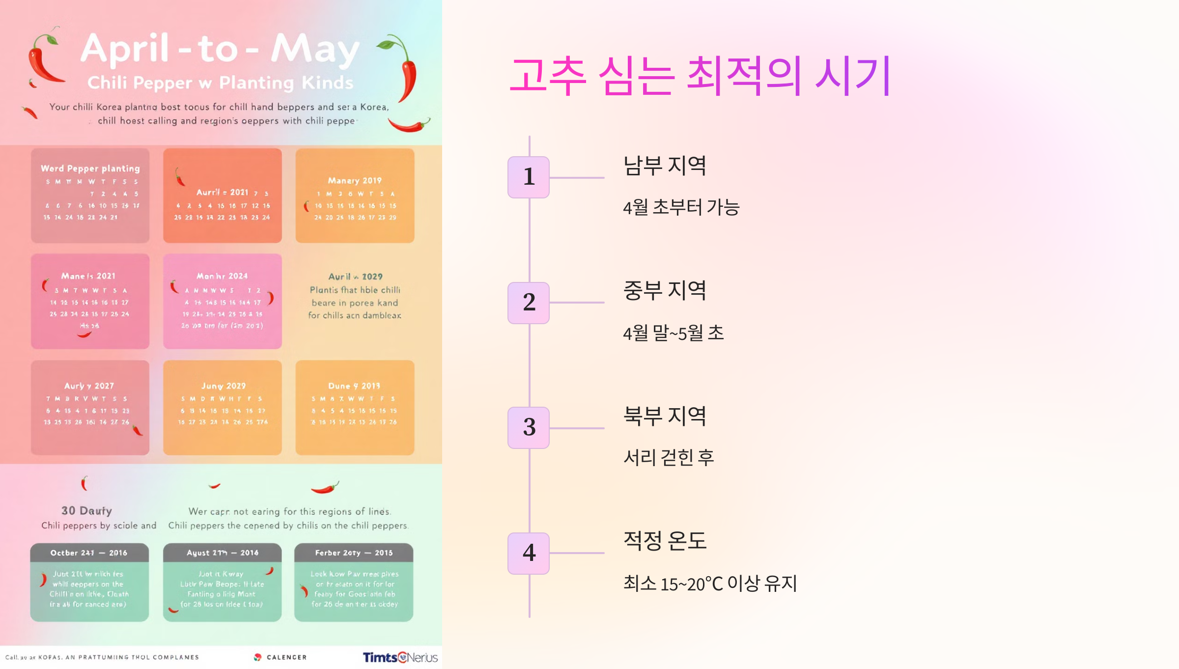 🌱 고추 심는 최적의 시기