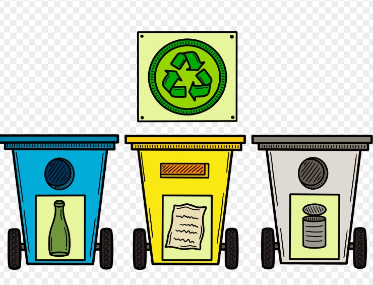 재활용-쓰레기통