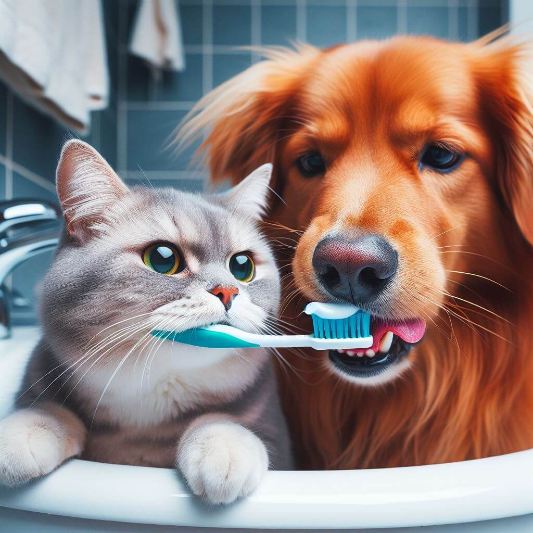 반려동물 양치질