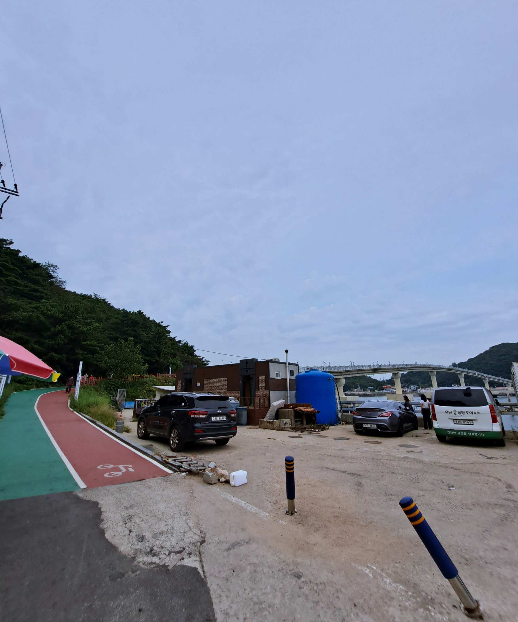 소무의 인도교 입구