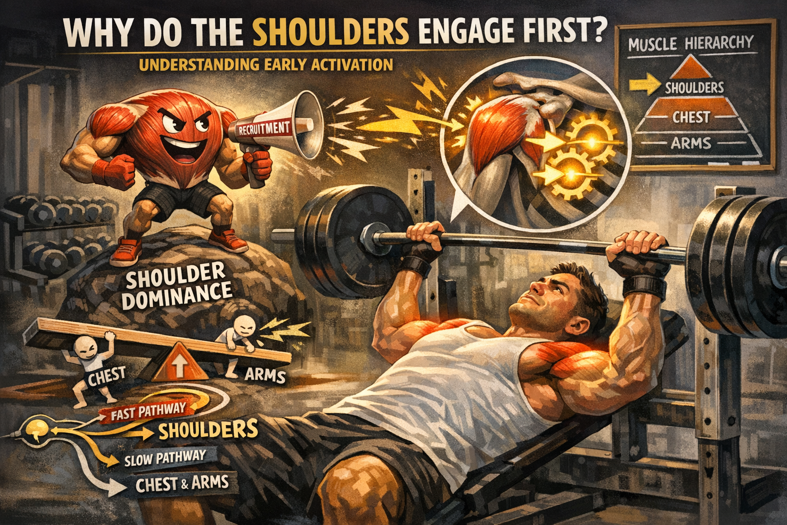 운동역학 해석: 왜 어깨는 항상 먼저 개입하는가