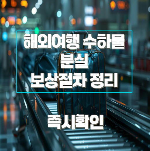해외여행_수하물분실_보상절차_정리