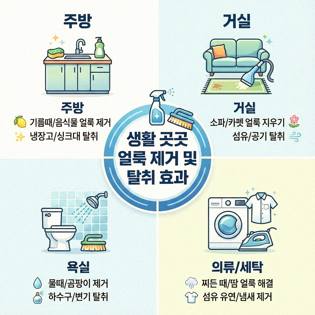 식초 활용한 만능 청소법 비법 대공개