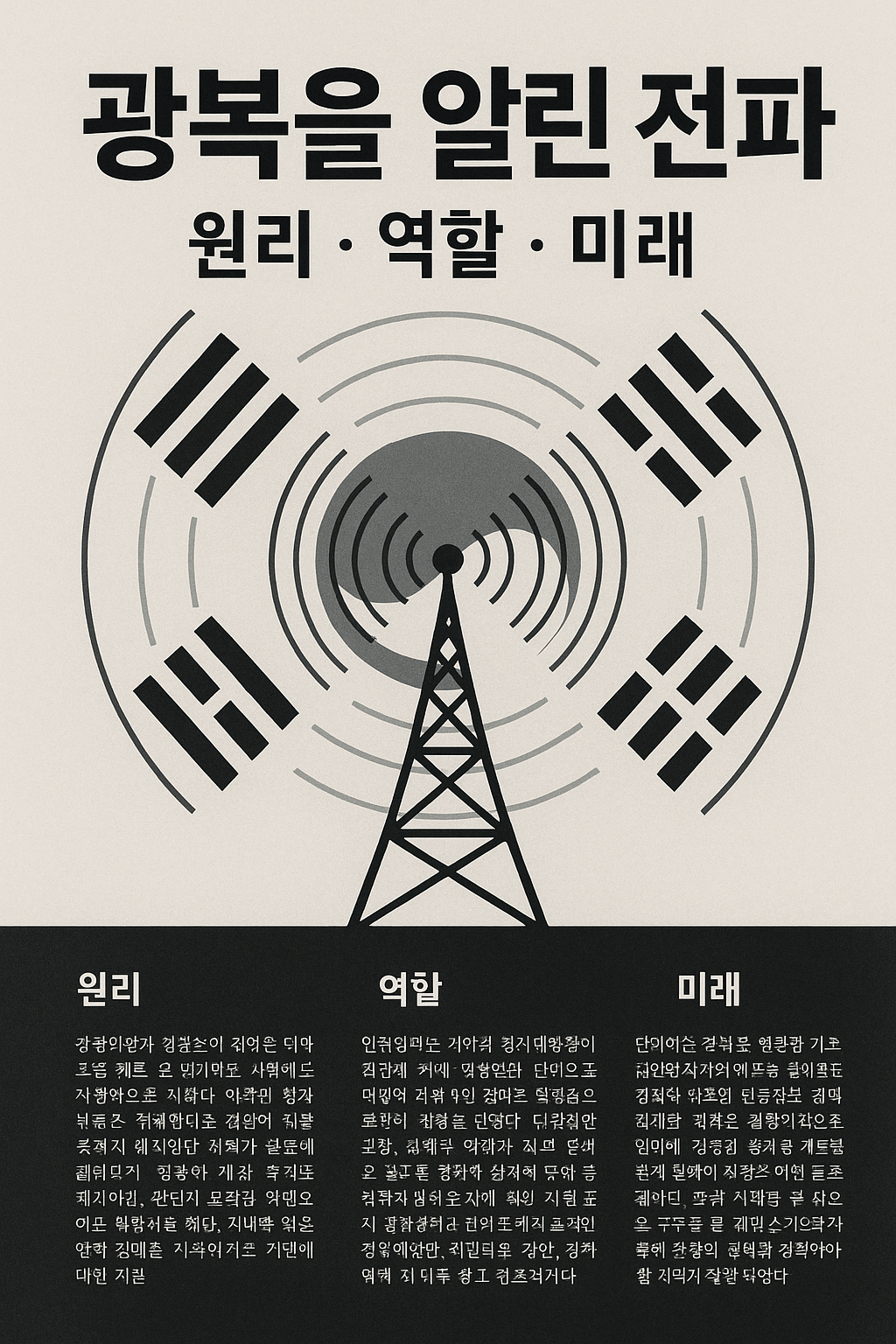 &ldquo;광복을 알린 전파: 원리, 역할, 미래&rdquo;