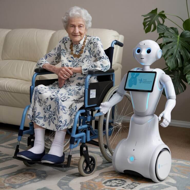 노인돌봄로봇의 건강데이터 수집