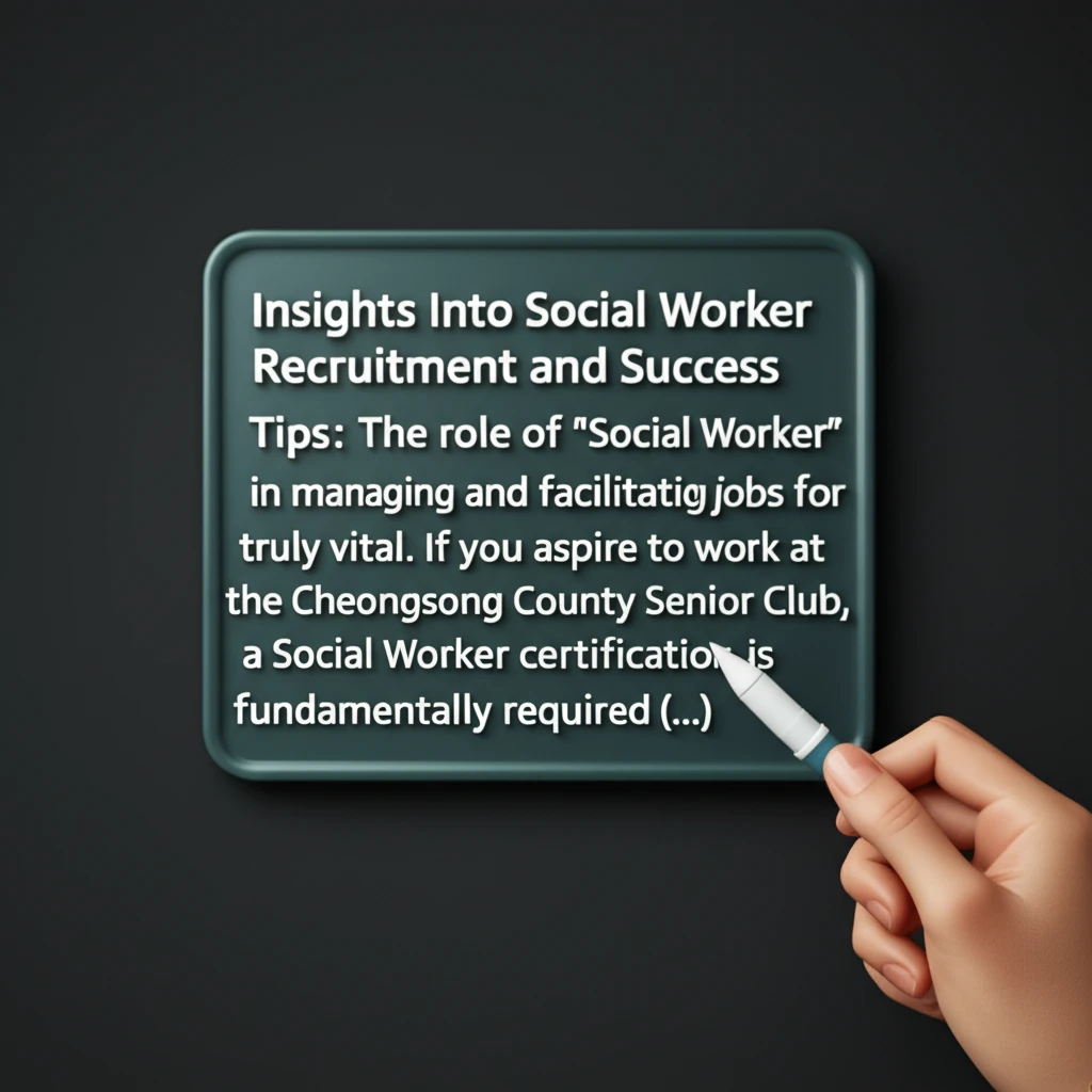 청송군 시니어클럽 위치와 노인 일자리..