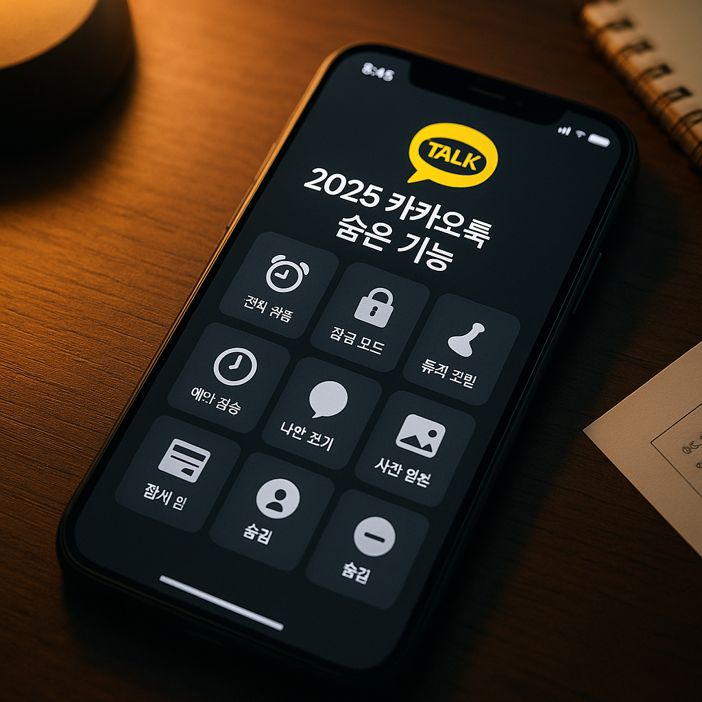 카카오톡 숨은 기능