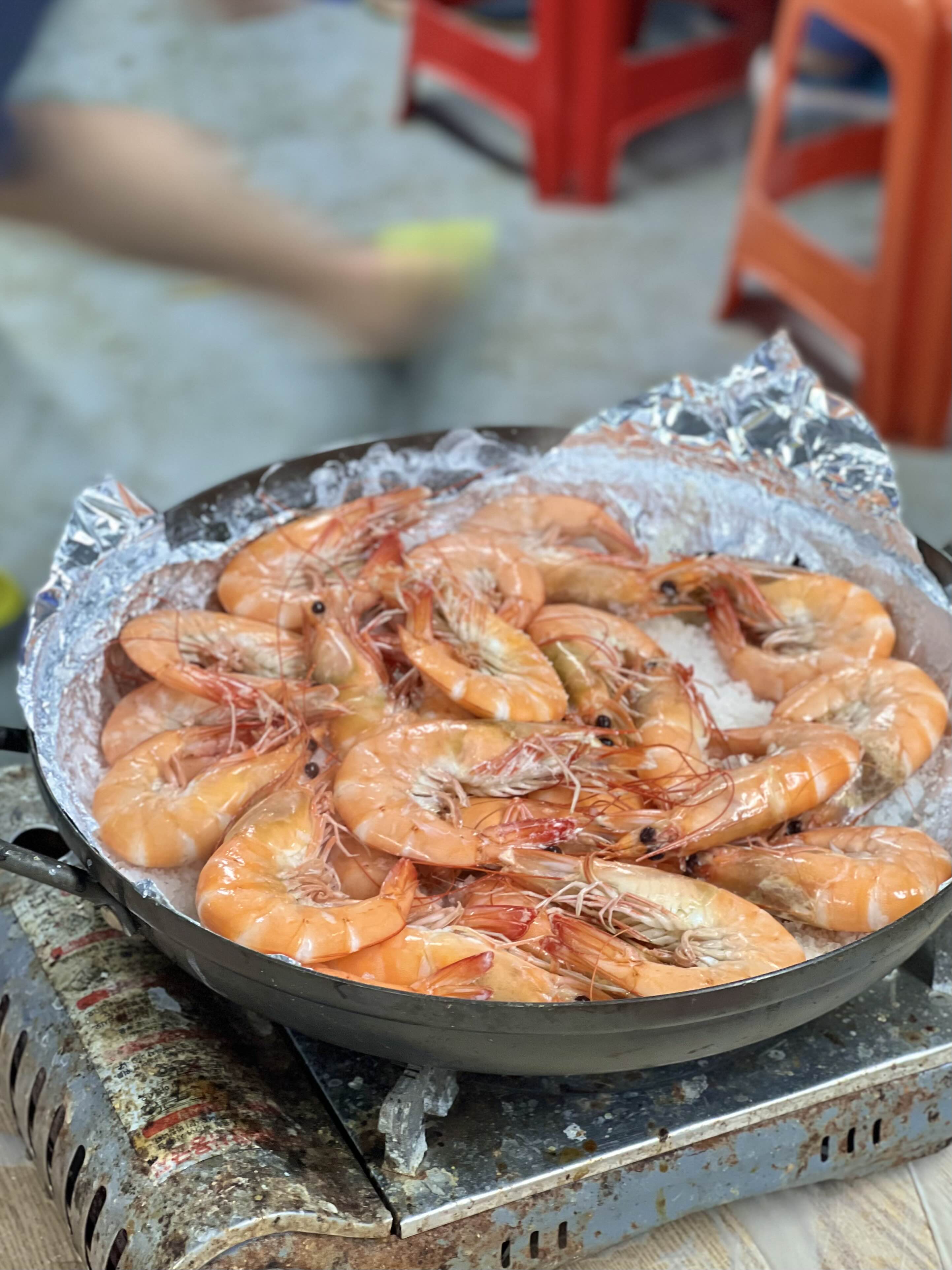 김포 왕새우구이맛집 대하철 약암양식장 새우 1kg