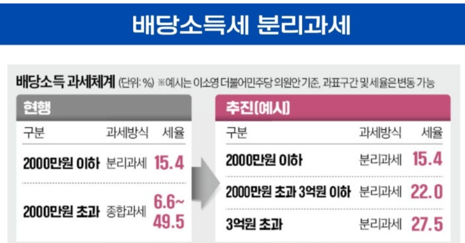 배당소득 분리과세