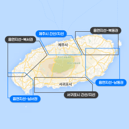제주 시내버스 노선도