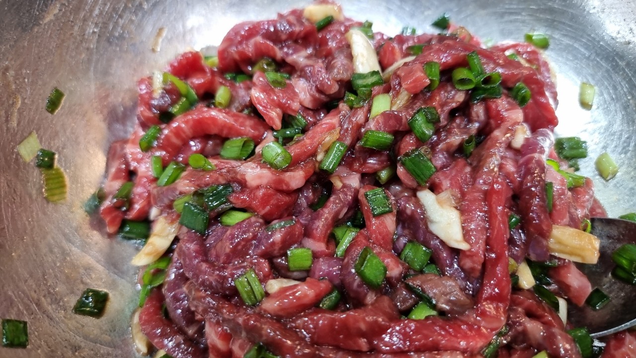 육회 양념 만들기