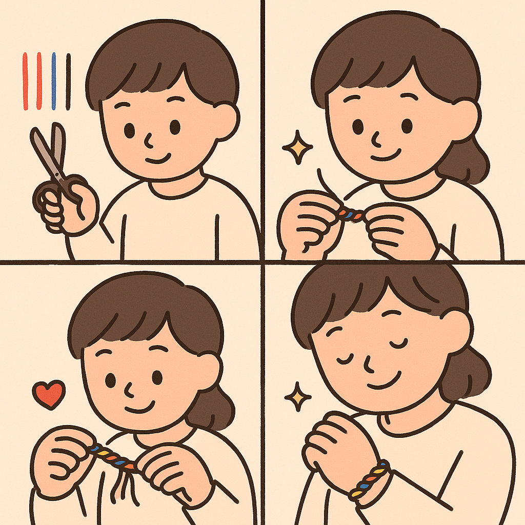 단오날, 소원을 담아 엮는 ‘장명루’ 팔찌