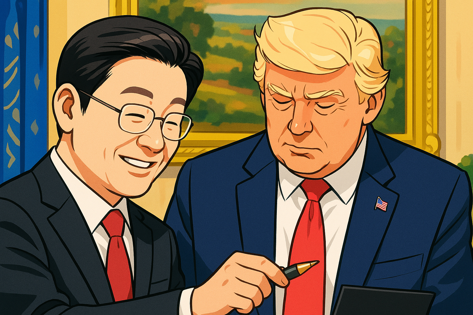 제나일만년필 선물