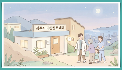 광주광역시 야간진료 내과