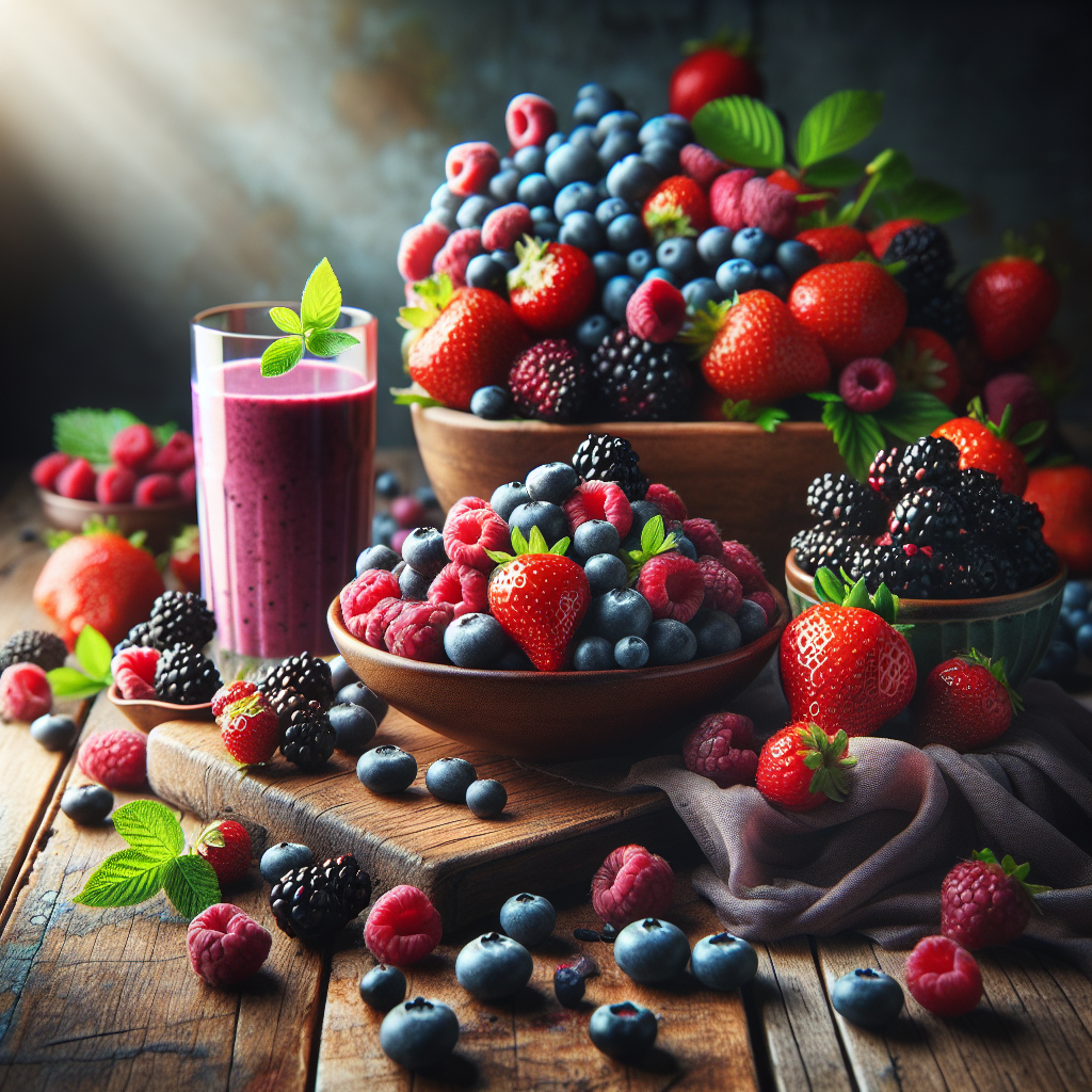 베리류의 강력한 항산화 효과: 일상에서 챙기는 건강한 선택