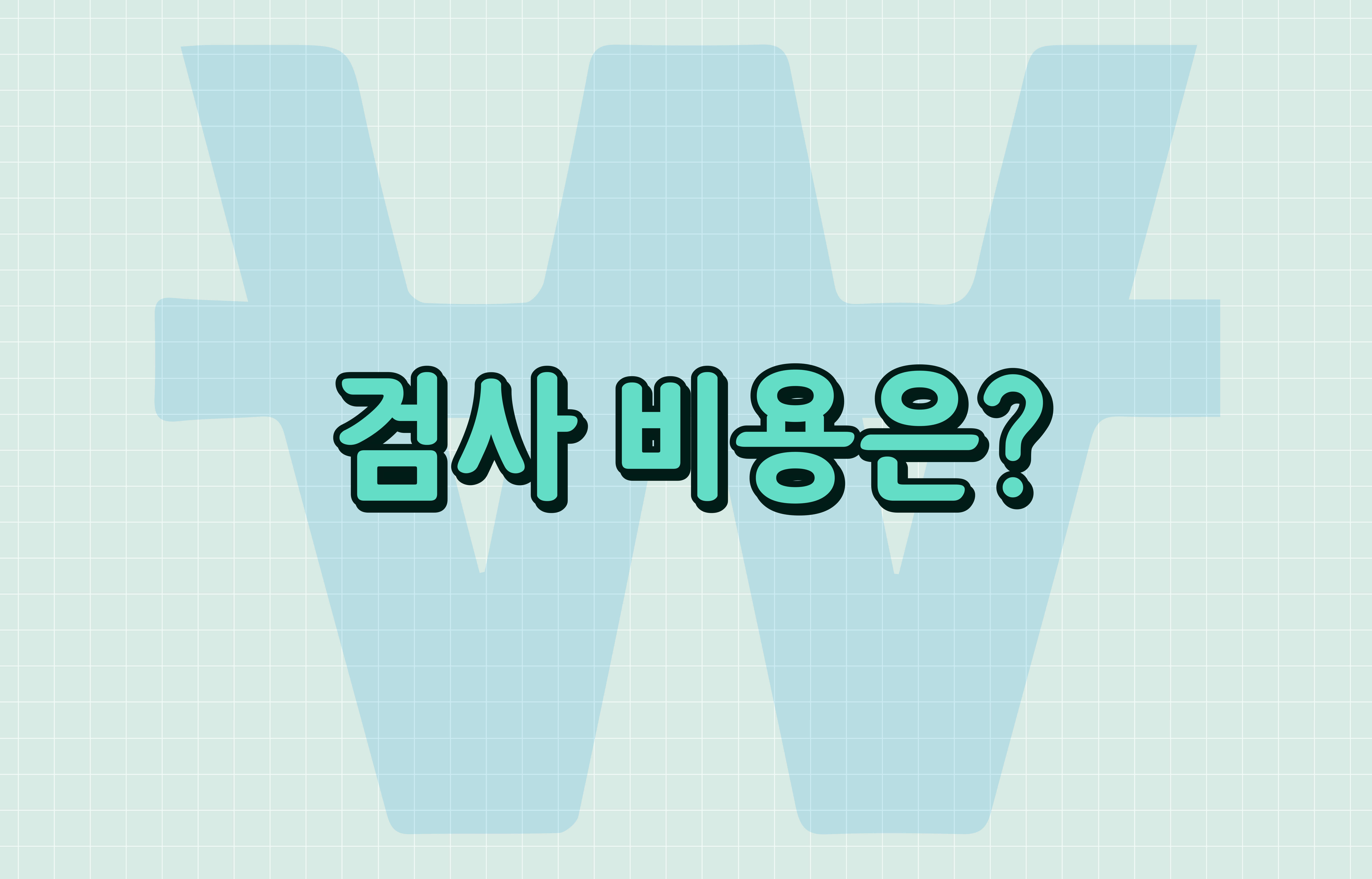 갑상선 초음파 검사 비용으