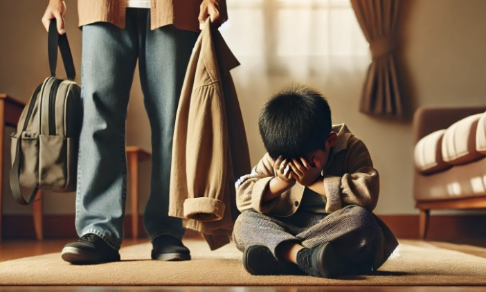 &ldquo;빨리 옷 입어!&rdquo;
&ldquo;가방 챙겨야지, 지금 몇 시야!&rdquo;