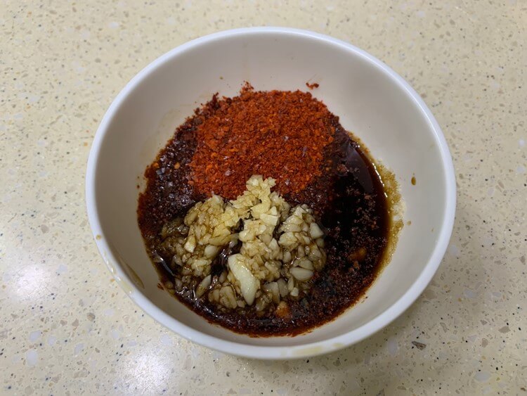 참치두부조림 양념장