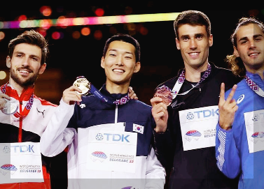 우상혁 높이뛰기 선수