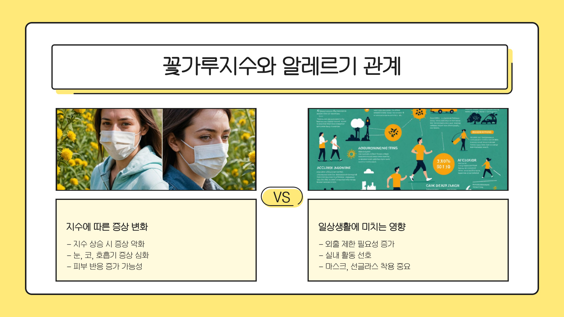 꽃가루알레르기