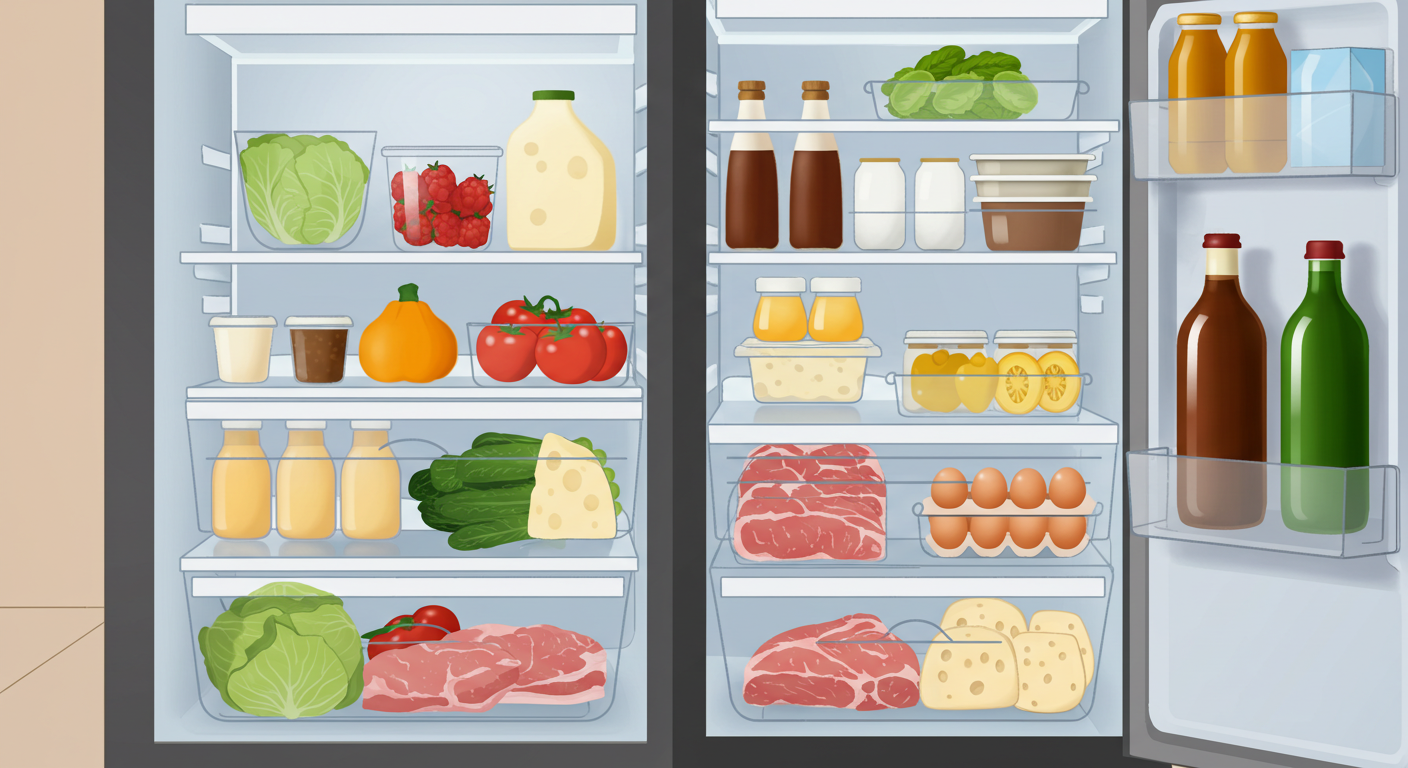 냉장고&amp;#44; 식품 보관&amp;#44; 주방 관리